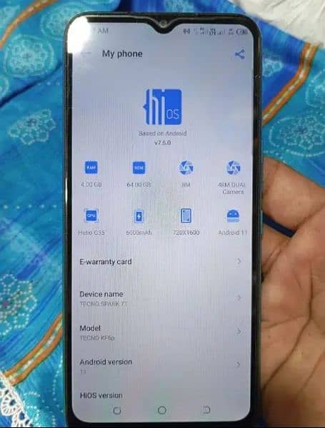 Tecno spark 7T 4