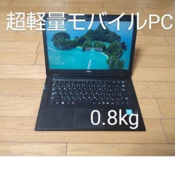 NEC japan slim light weight core i5-6th gen,4 gb ram and 128 ssd,2 hrs 5