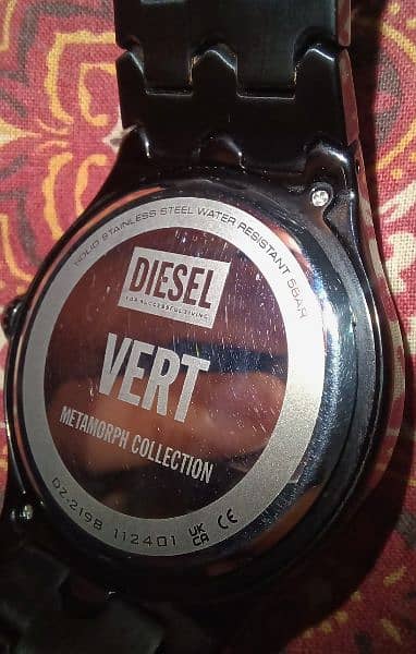 Diesel Analog DZ2198 Vert Watch 3