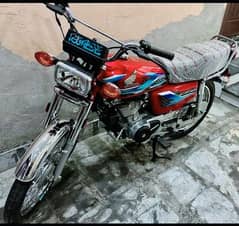 Honda CG 125 Red Totally genuine All documents c