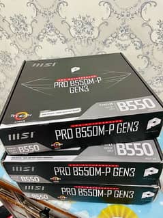 NEW MSI PRO B550M-P 4 Ram slots 0