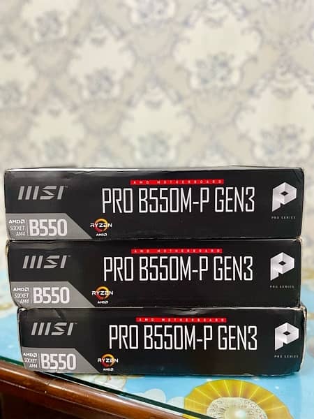 NEW MSI PRO B550M-P 4 Ram slots 1