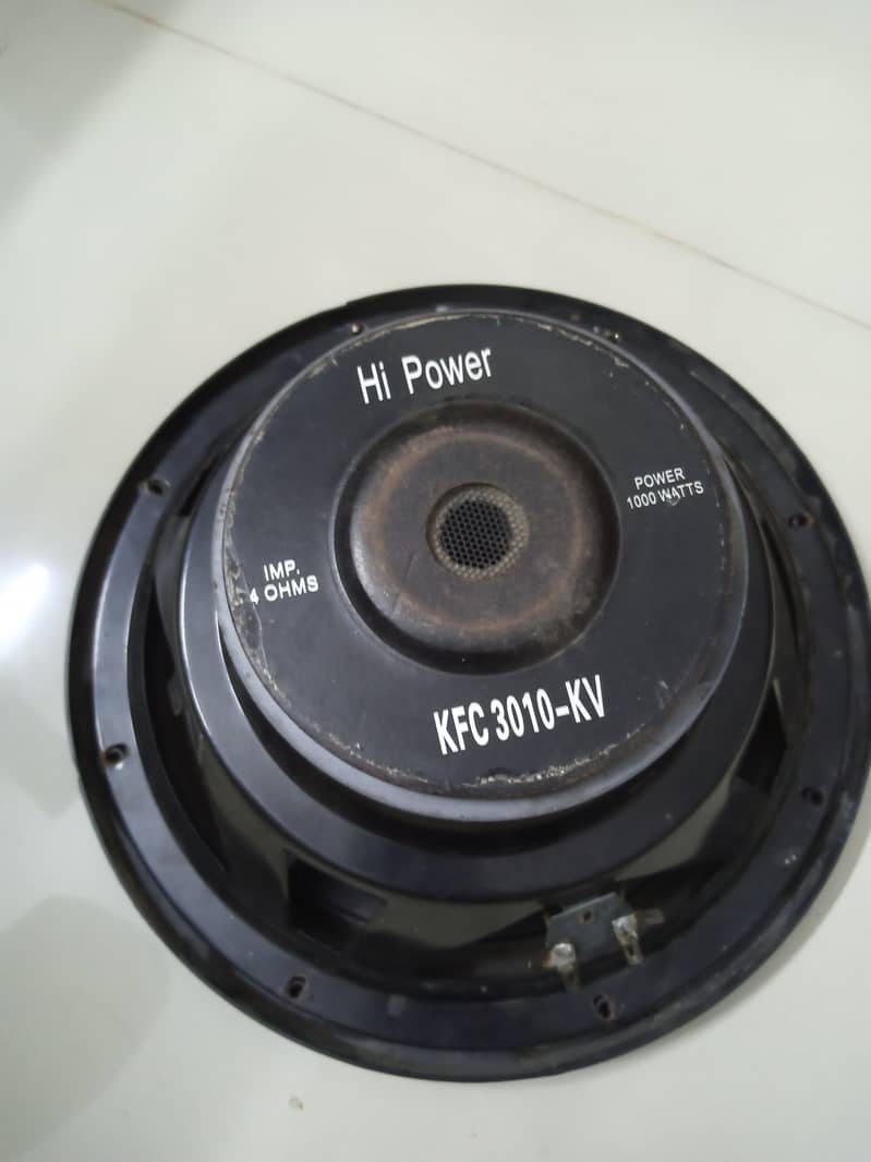 Kenwood 12" car woffer 1