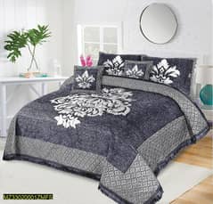 Latest 3 pieces Double Bedsheet Collections