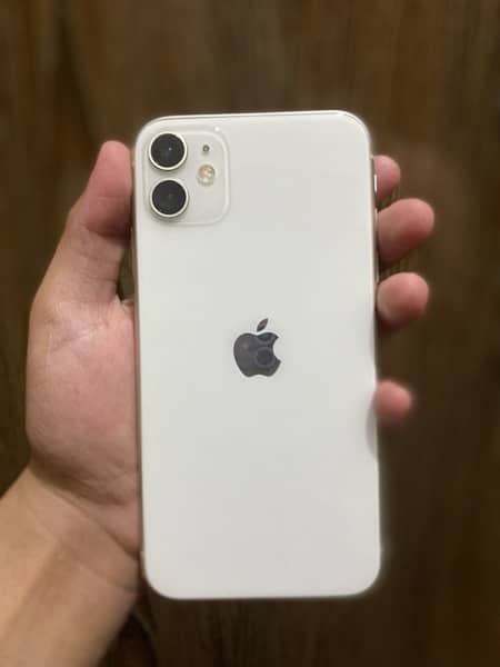 Apple I phone 11 Non-PTA, White color 1