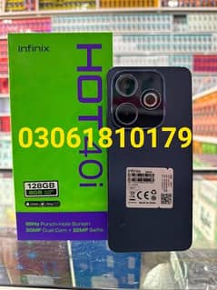 Infinix Hot 40i 8GB+128GB/256Gb Both Are Available 0