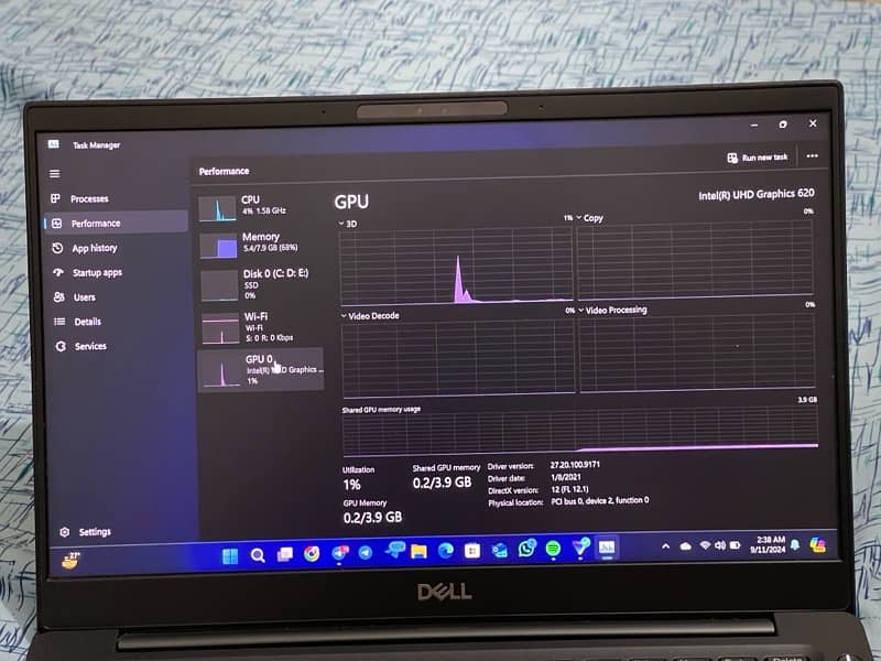 DELL Latitude 7390 Core i7 8th Gen 6