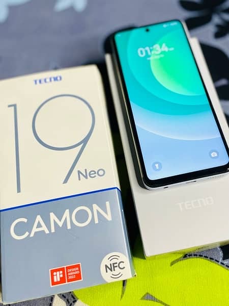 TECNO CAMON 19 NEO 6+5GB RAM 128GB ROM 0