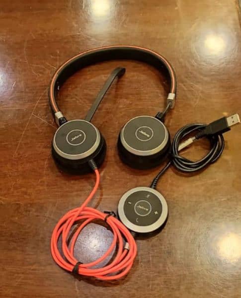 Jabra Logitech headphone 2