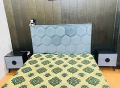 Double bed & Side tables with dressing urgent sale 0