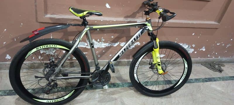 MAZERATTI important 26 inch MTB bicycle in lush condition 1