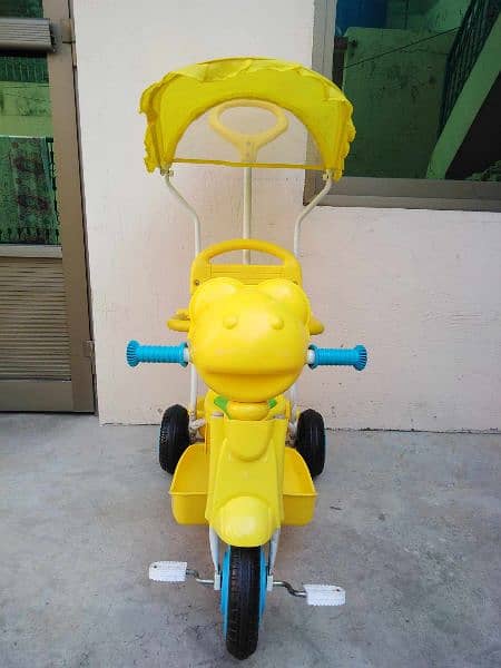 Baby tricycle with sunshade stroller plus cycle 1