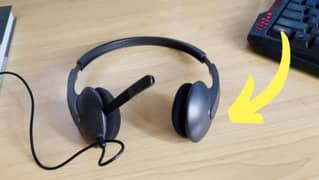 Logitech Sennheiser Jabra Plantronics USB Noise Cancellation Headphone