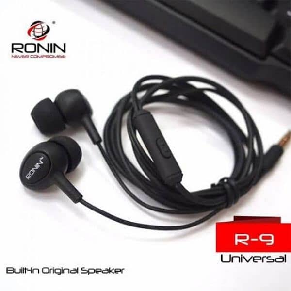 Ronin R-9 Crystal Clear Sound Earphone 2