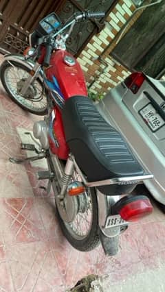 Honda CG 125 model 23/24 Red