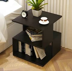 Rectangle Hallow Design night stand storage bedside table