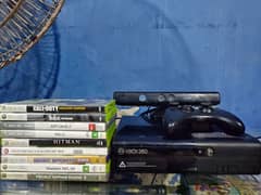 XBOX 360 ULTRASLIM NON JAILBREAK WITH KINECT 10 CDS CONTROLLER