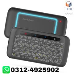 H20 Mini Backlight Touchpad Wireless Keyboard 0