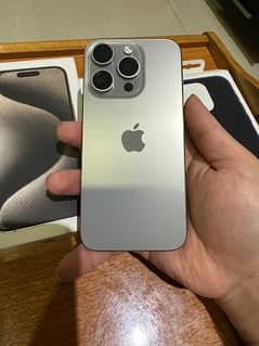 iphone 15 pro 256 GB pta approved 0