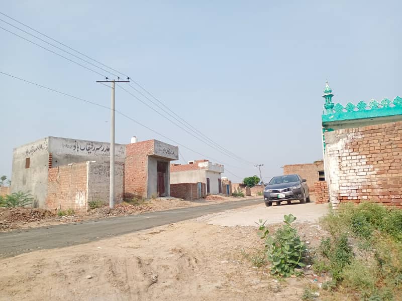 5 Marla Plot near new defence road and ferozpur road kahna nau Lahore 5