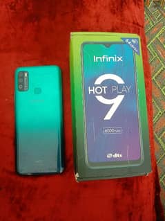 Infinix hot 9 play 3/64 ram rom