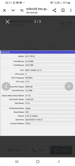 Mikrotik router rb750gr3