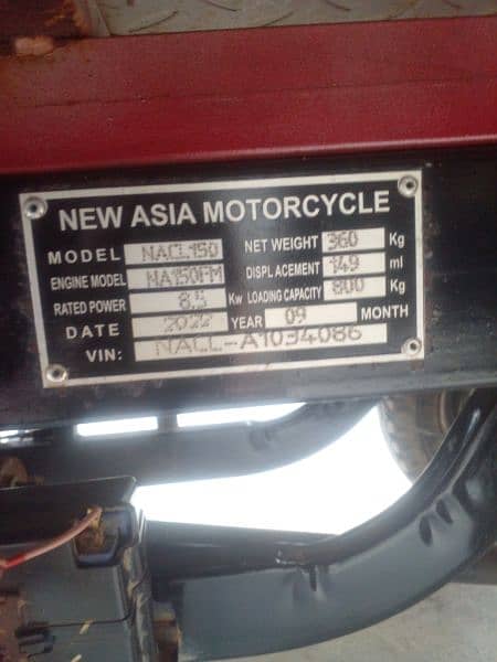 New Asia Loader 150cc Model 2022 Power gear Show room papers clear 2