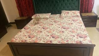 Solid wood bed set for aale