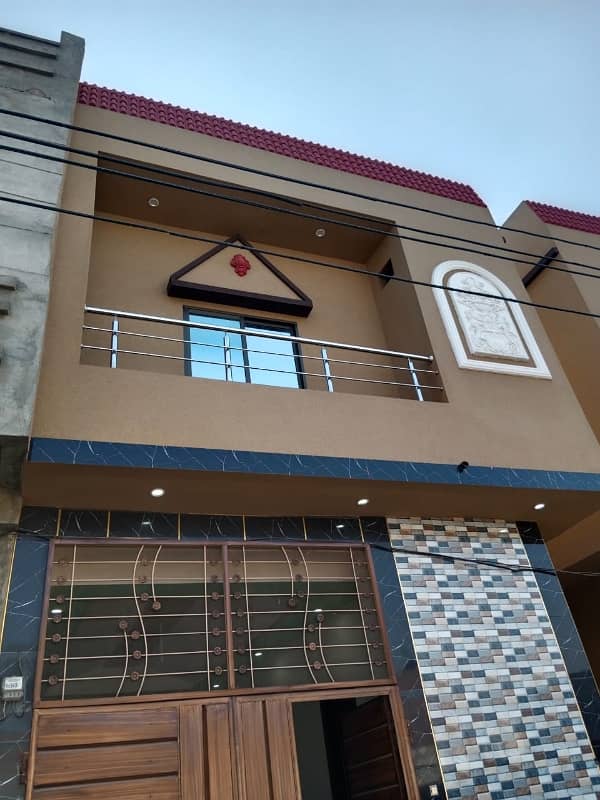 3 Marla Double Storey Corner House For Sale In Moeez Town Salamat Pura Lahore 1