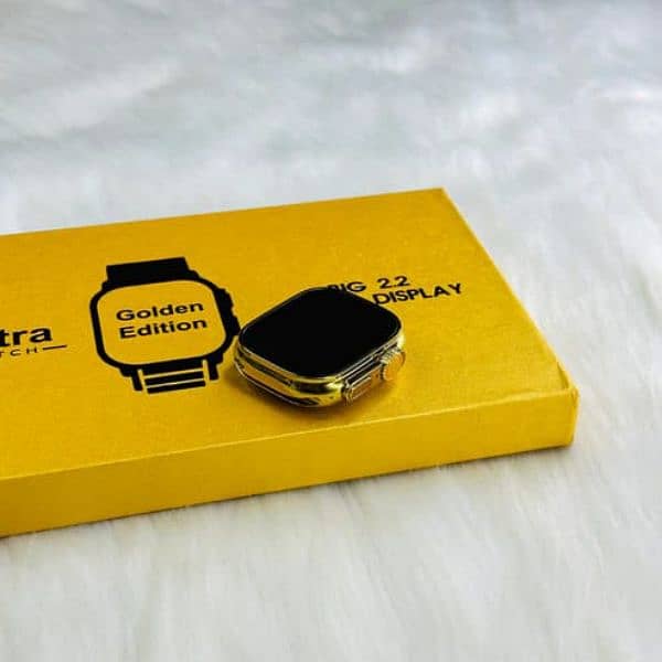 HK9 Ultra Gold Smartwatch Gold Edition 1