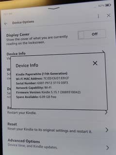 Amazon Paperwhite Kindle (11th generation)