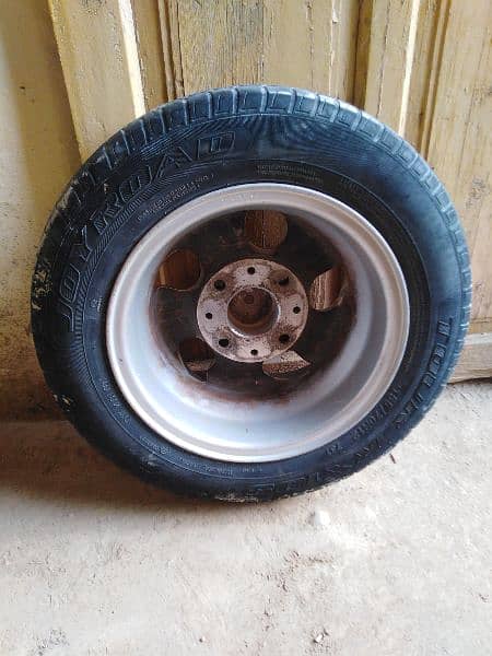 A 1 Condition special rims & Tyres 3