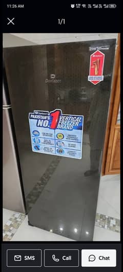 Vertical inverter freezer