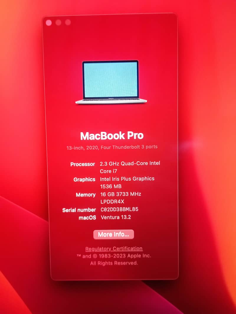 Apple MacBook Pro 13 2020 4