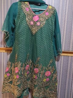 Funcy sharara frock