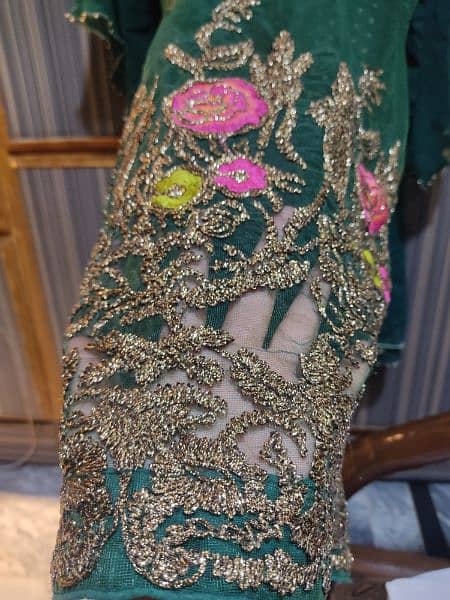 Funcy sharara frock 1