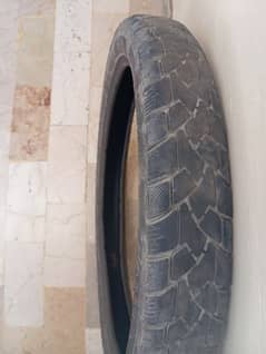 back tyre and front rim