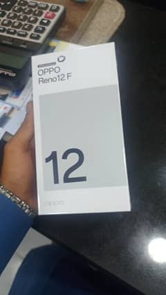 Oppo Reno 12 F 10 den use Complete Box Chagar