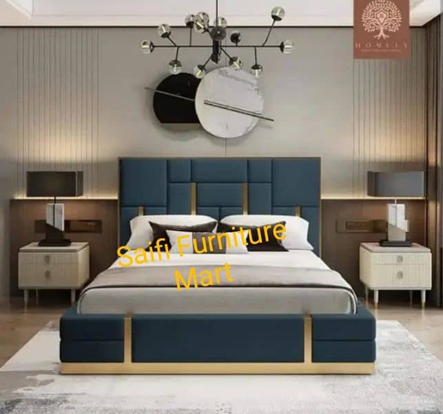 double bed/brass bed/bed set/furniture for sale 12