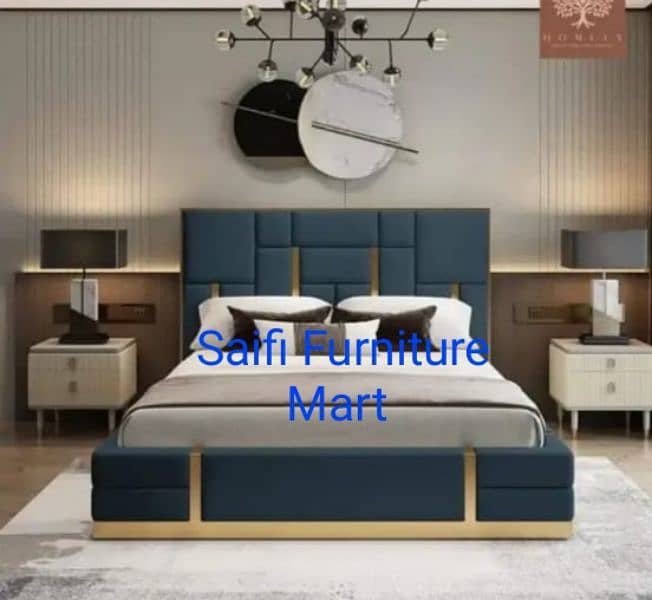 double bed/brass bed/bed set/furniture for sale 13