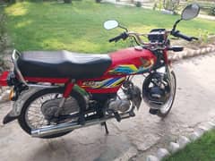 Honda cd 70 2021 one hand use fuji person 10 by 10 condition