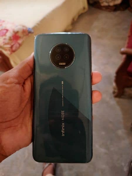 Infinix Note 7.6. 128Gb . irgrant sell Karna he 4