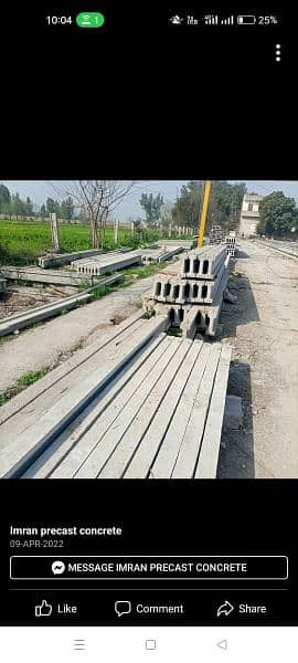 precast Boundary wall/walls/precast roofs/girder slab/slabs 5