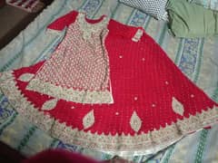 Preloved Bridal lehenga and jewelry