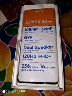 Tecno Spark 20 Pro 8/256