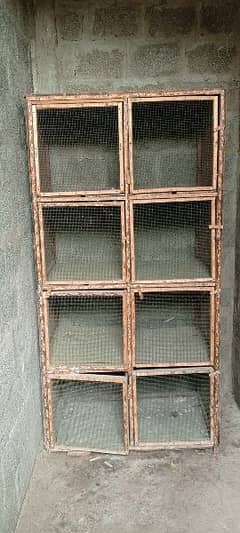 8 portion cage hai cage Size 6.5 metr length 5meter chorae