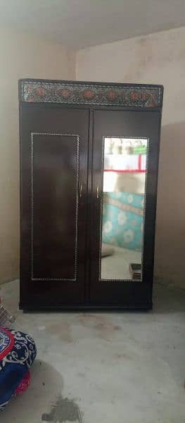 Safe Almari wooden available. 1