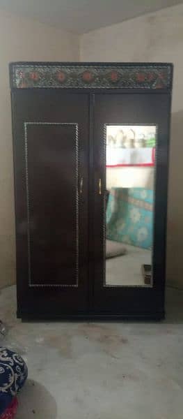 Safe Almari wooden available. 2