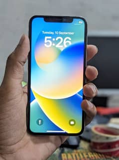 IPHONE X 256 GB PTA APPROVED WITH BOX