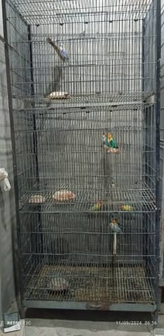 Cage | iron cage |birds cage | 4 portions cage | 3 cage